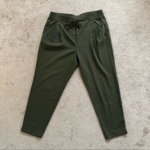 RA&Co Dressy Joggers, Olive Green, Size L